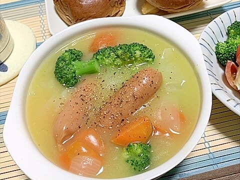 材料ミニマムでスグデキあっさりクリームシチュー